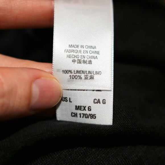 $128 JUICY COUTURE Black Paillette Sleeveless Tank Top Shirt Women's Large NEW - Picture 12 of 13